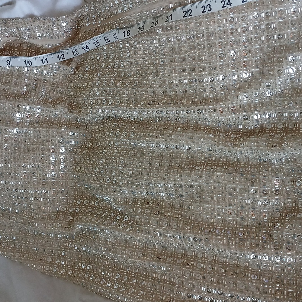 Sparkling Sleeveless Top ZARA Mini DRESS - Picture 6 of 8